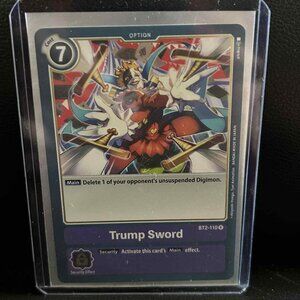 Trump Sword - BT2-110 - R Release Special Booster Ver.1.0 Digimon Trading Card